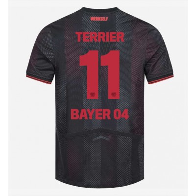 Moški Nogometni dresi Bayer Leverkusen Martin Terrier #11 Domači 2025-26 Kratek Rokav Moški Nogometni dresi Bayer Leverkusen Martin Terrier #11 Domači 2025-26 Kratek Rokav